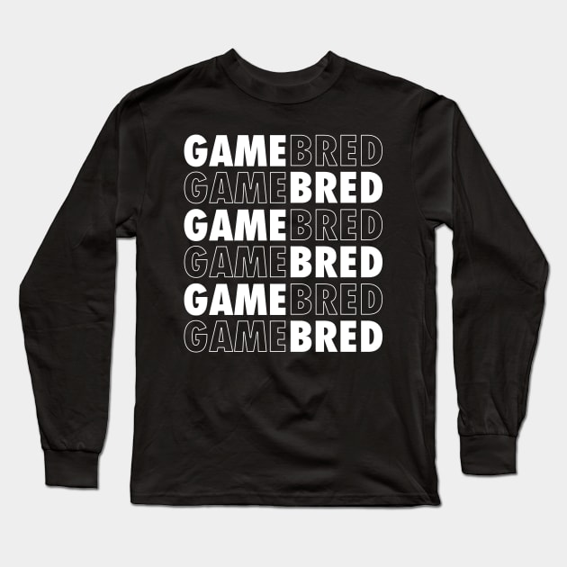 Gamebred Repeat Long Sleeve T-Shirt by dajabal